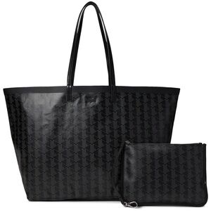 Lacoste large tote with pouch